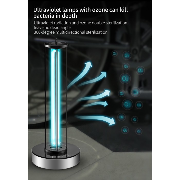 Germicidná lampa  Sterilizátor vzduchu Ozónom a UV žiarením Novi
