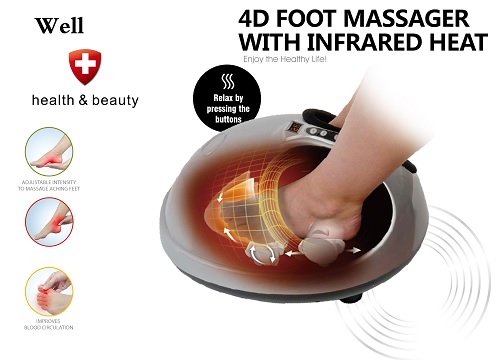 SHIATSU Masážny prístroj na nohy WELL so vzduchovou masážou
