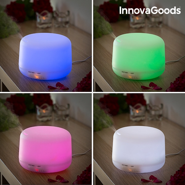 Zvlhova Vzduchu s Armadifuzrom LED Multi-Coloured InnovaGood